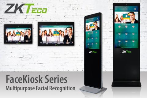 سلسلة FaceKiosk: جهاز التعرف على الوجوه متعدد الاستخدامات من ZKTeco بنظام Android.